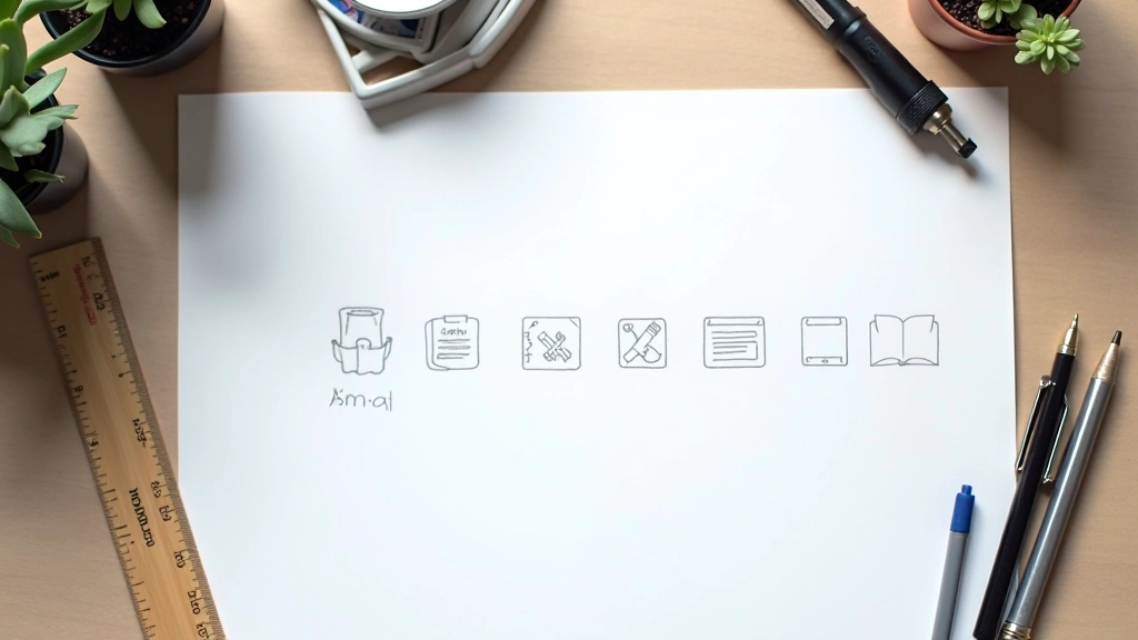 Comparaison visuelle d'icônes avec différentes pondérations de traits et alignements texte