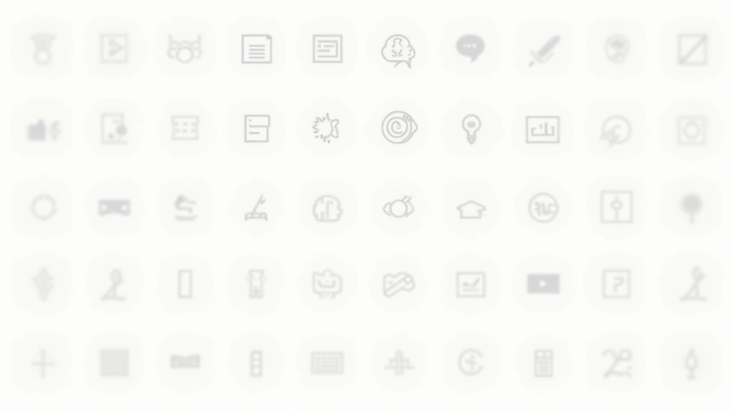 Palette d'icônes variées montrant la cohérence de style à travers différents symboles et catégories