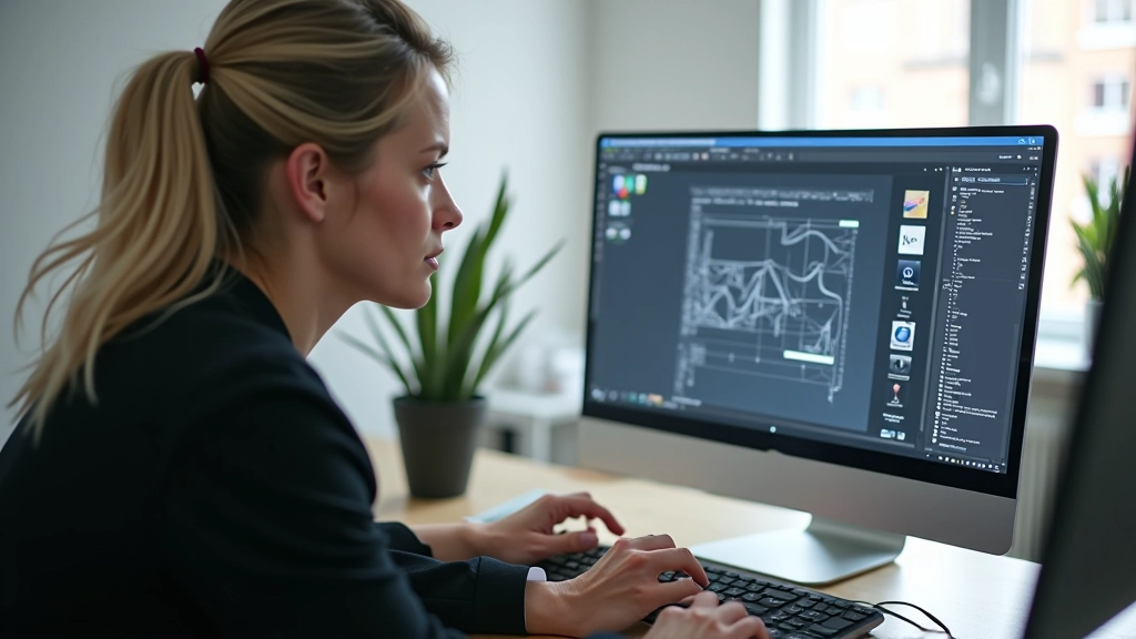 Éditeur vectoriel avec système d'icônes cohérent affichant différentes variantes et styles