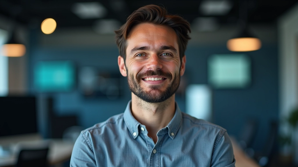 Portrait d'un développeur front-end spécialisé en optimisation SVG