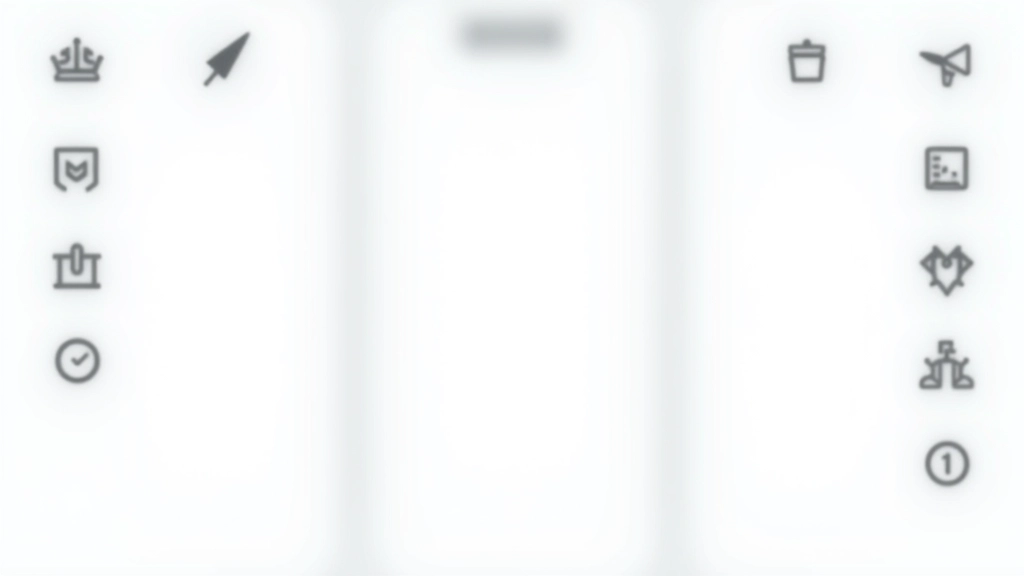 Système d'icônes pour application mobile